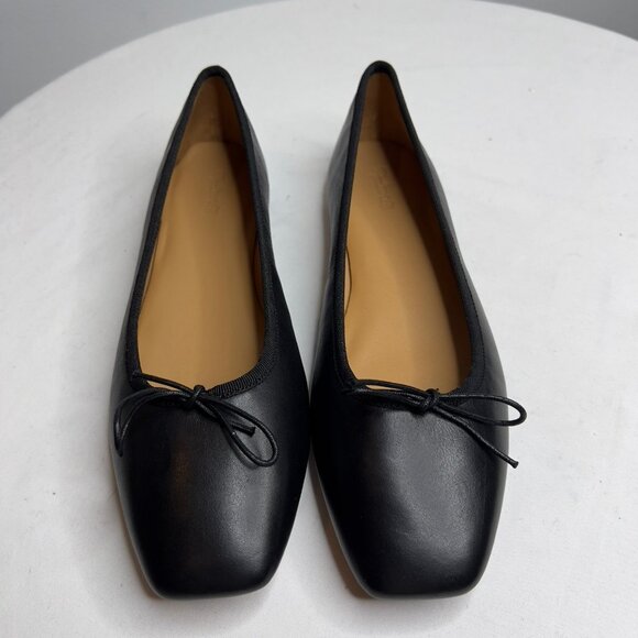 Madewell Womens $110 The Anelise Ballet Flat Black Size 9.5 NN901 NEW - Picture 3 of 11